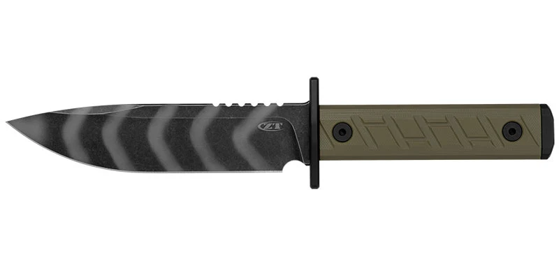 Couteau à lame fixe Zero Tolerance Modèle 0006 édition limitée acier CPM 3-V lame 152 mm