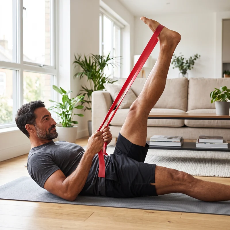 Bande de résistance élastique — tractions assistées & musculation (7–16 kg)