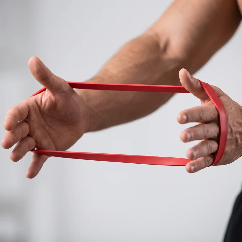 Bande de résistance élastique — tractions assistées & musculation (7–16 kg)