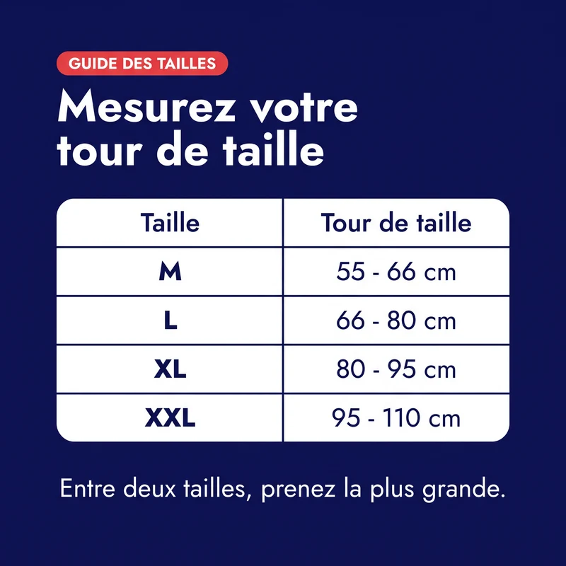 Correcteur de posture blanc respirant — discret sous les vêtements