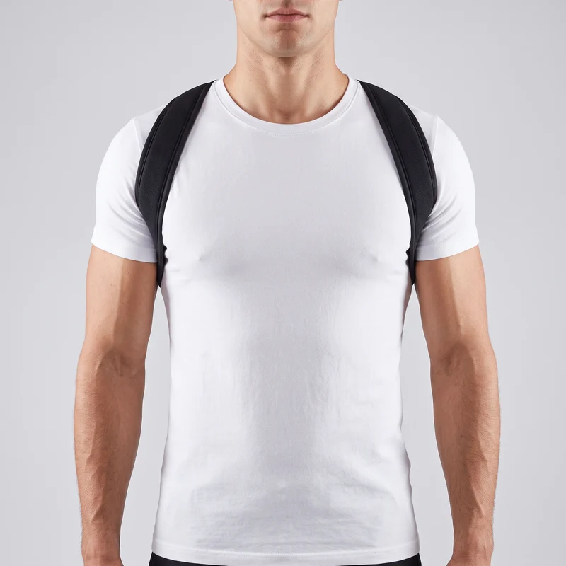 Correcteur de posture haut du dos — plaque dorsale en Y