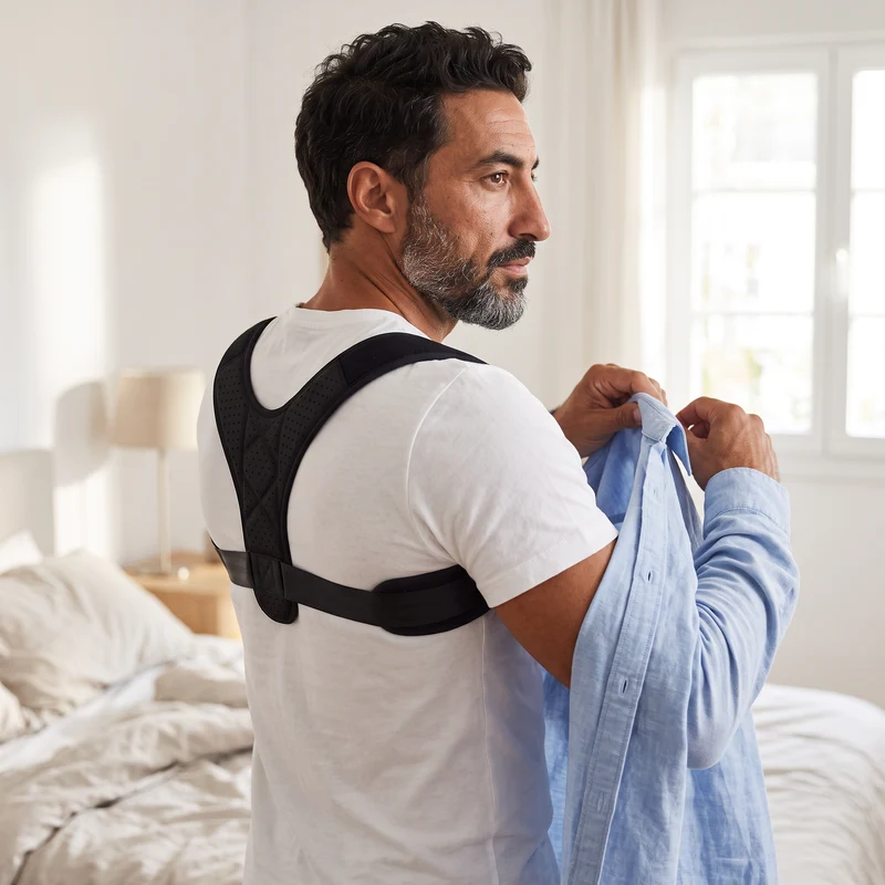Correcteur de posture léger — épaules et haut du dos