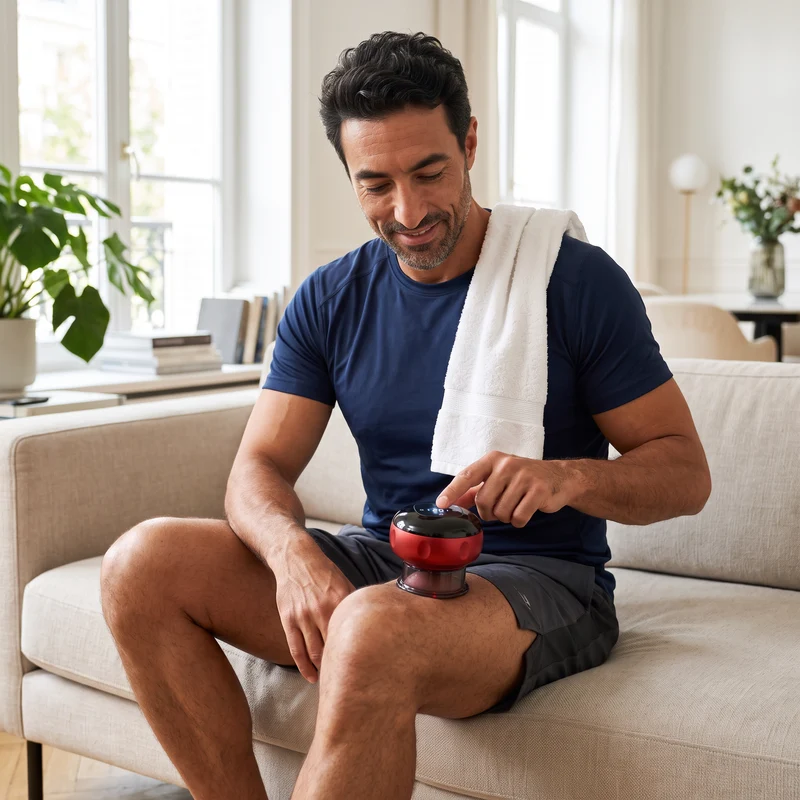 Ventouse de massage électrique chauffante — 12 niveaux