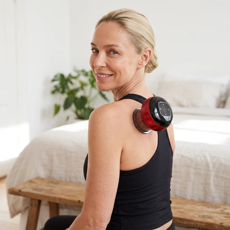 Ventouse de massage électrique chauffante — 12 niveaux