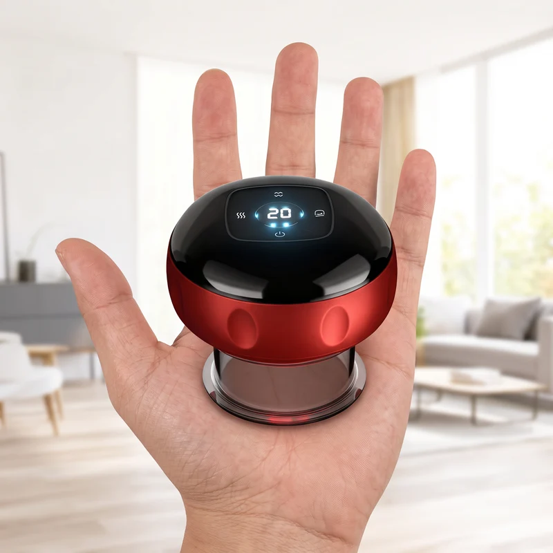 Ventouse de massage électrique chauffante — 12 niveaux