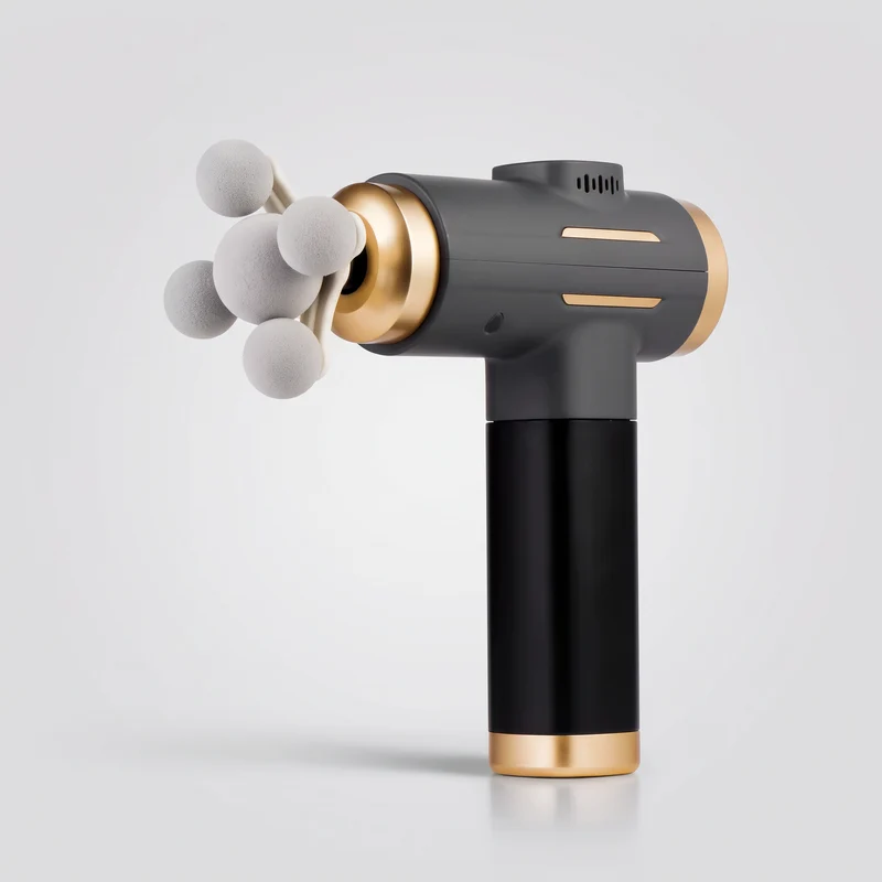 Pistolet de massage 11 têtes — 99 niveaux, écran LED