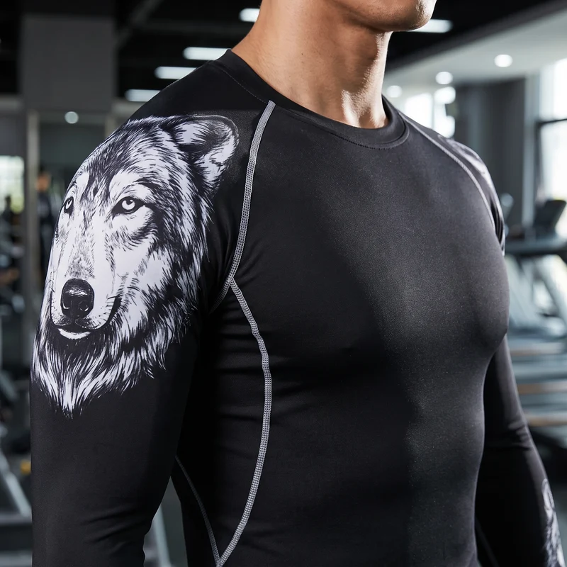 Ensemble de Compression Homme 2 Pièces - Noir