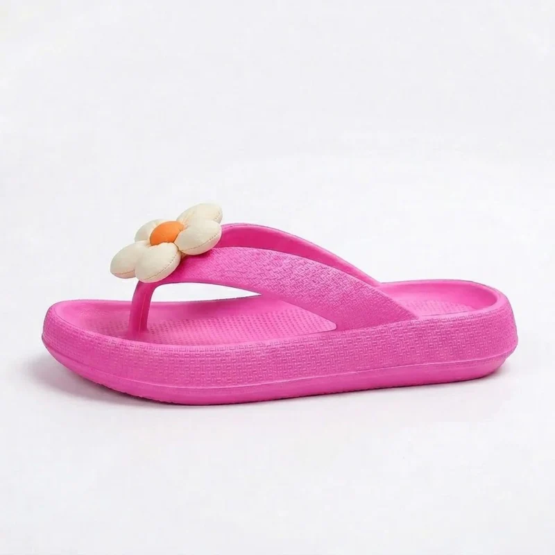 Tongs avec Grosse Fleur