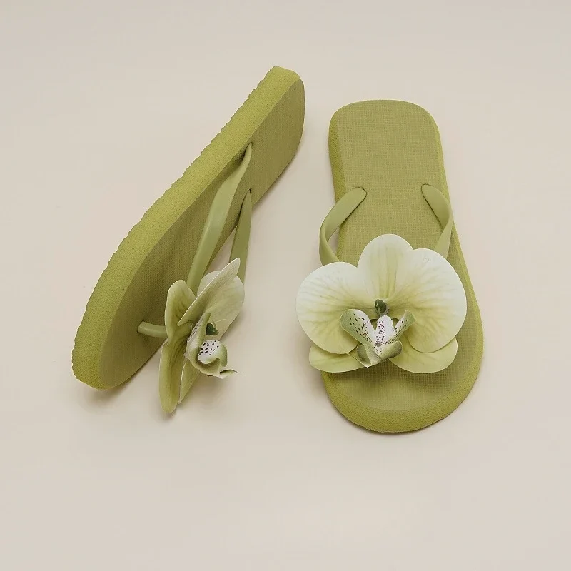 Tongs Orchidée