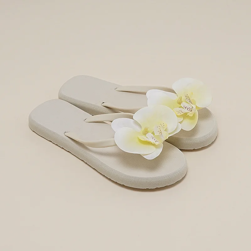 Tongs Orchidée