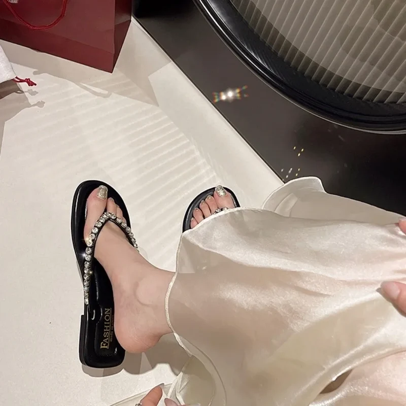 Tongs Femme avec Strass