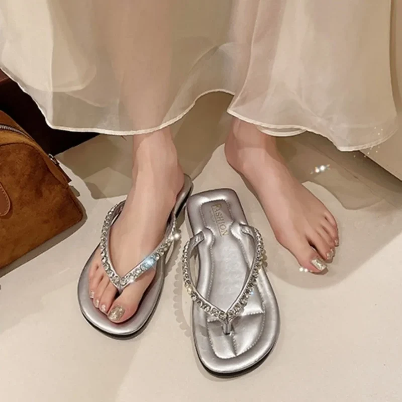 Tongs Femme avec Strass