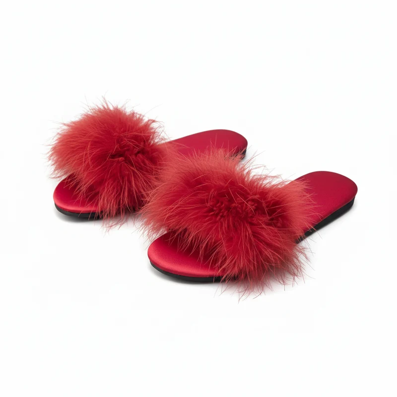 Claquettes Satin Élégante
