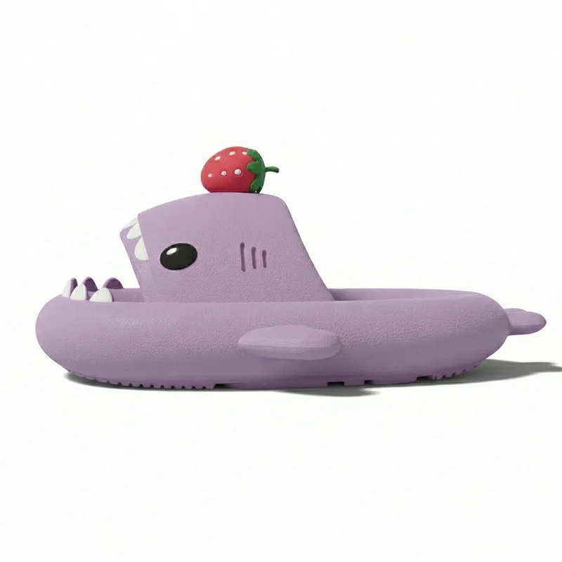 Claquettes Requin Femme Plage