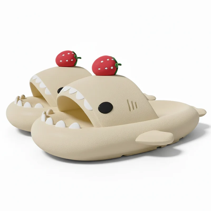 Claquettes Requin Femme Plage