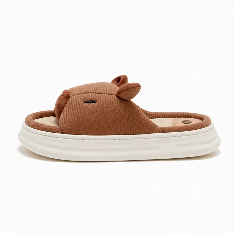 Claquettes Confortables Capybara Femme