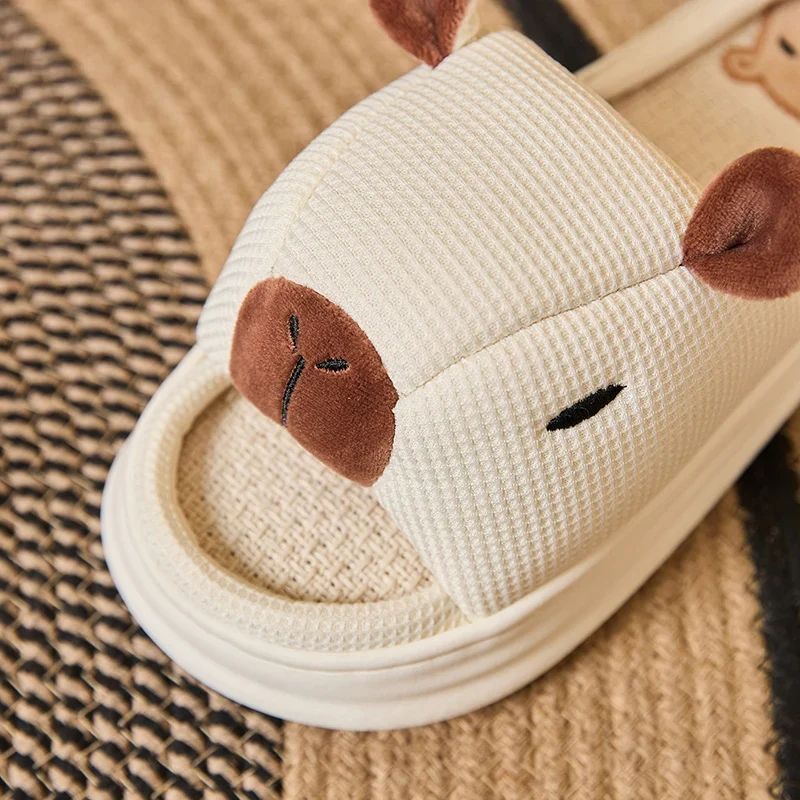 Claquettes Confortables Capybara Femme