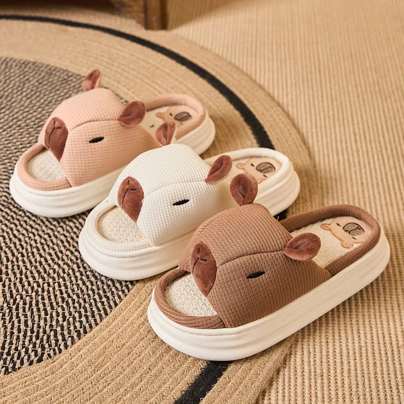 Claquettes Confortables Capybara Femme