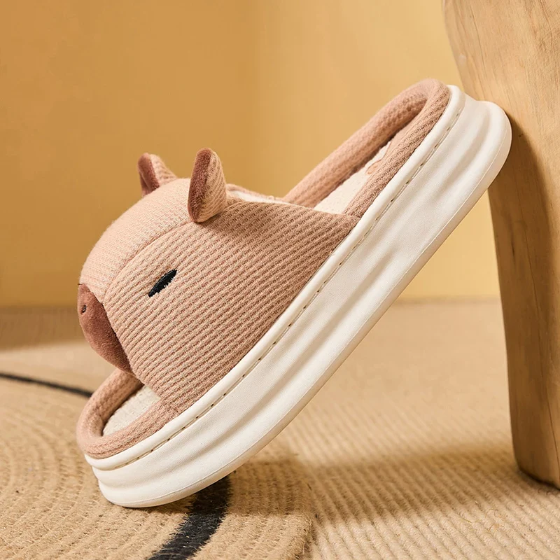 Claquettes Confortables Capybara Femme