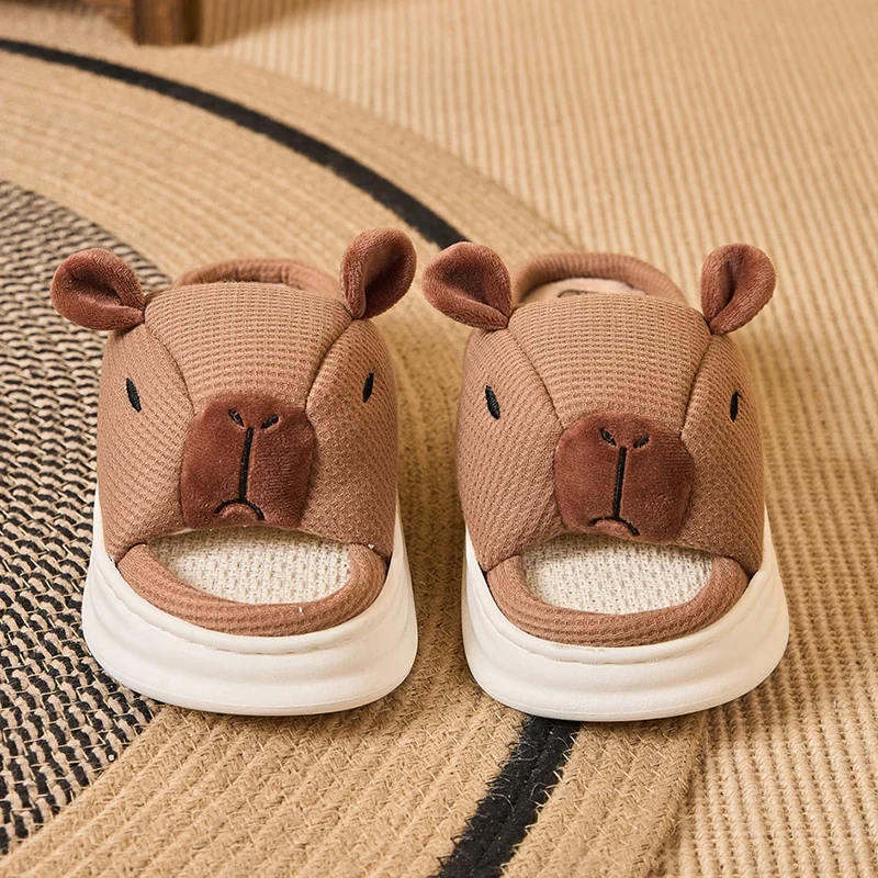 Claquettes Confortables Capybara Femme