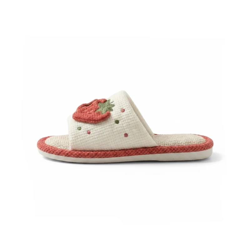 Claquettes Femme Fraise