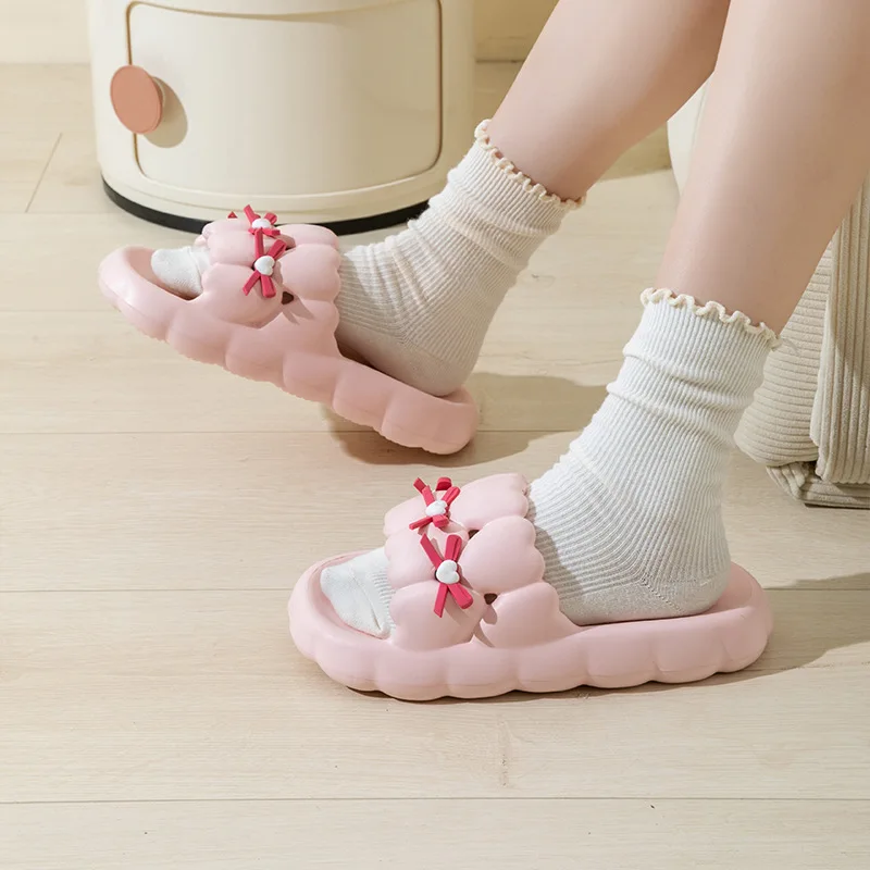 Claquettes Femme Plage Noeud