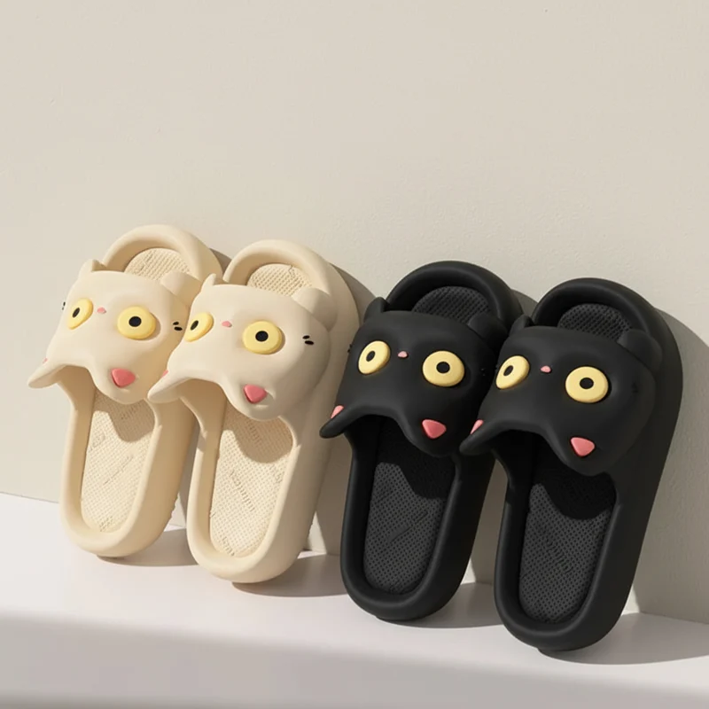 Claquettes Chat Femme Été
