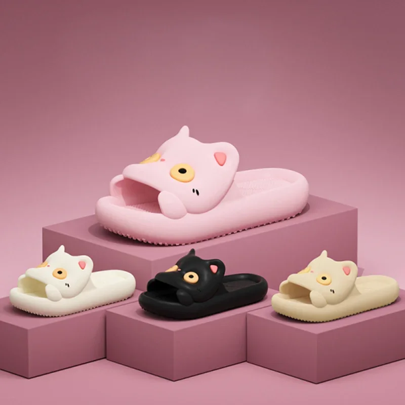 Claquettes Chat Femme Été