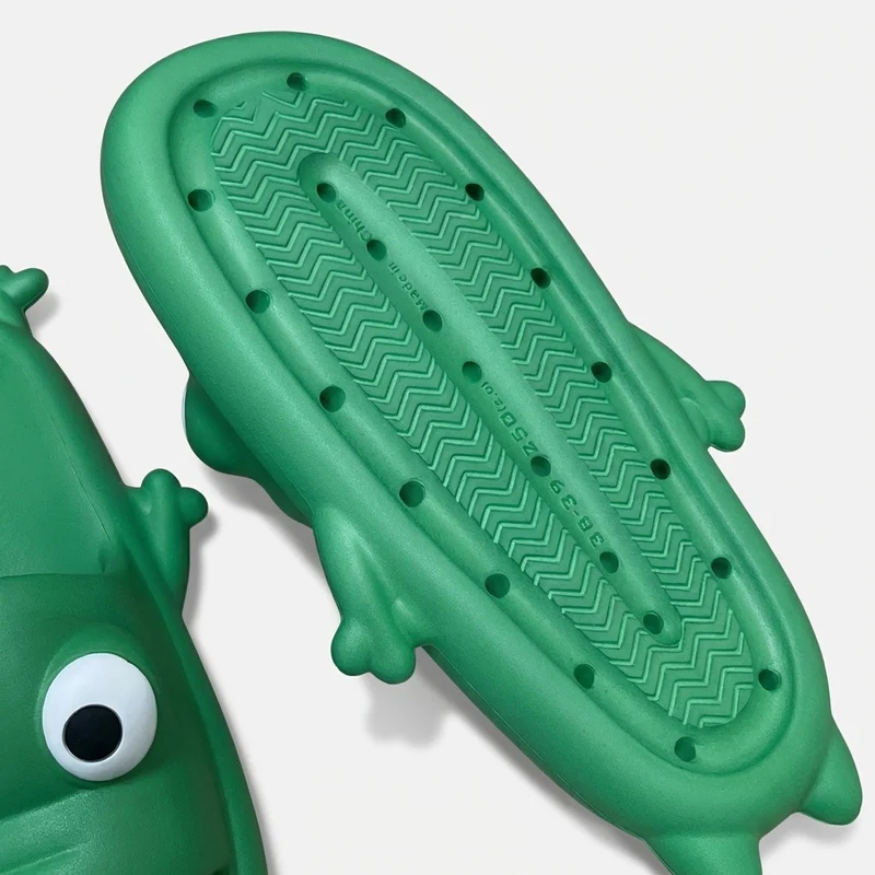 Claquettes Grenouille Plage