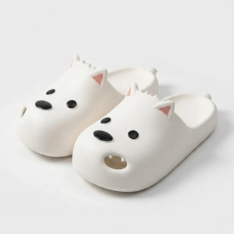 Claquettes Chien Westie