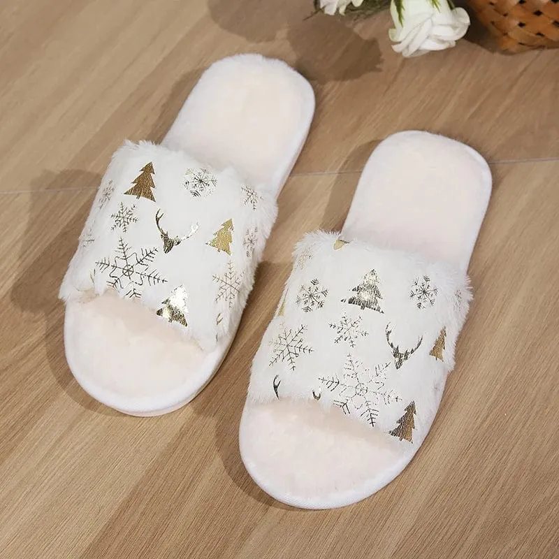 Mule Ouverte pour Femme - Edition Noel