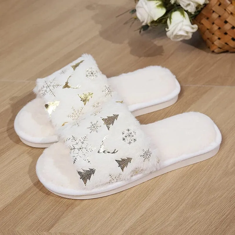 Mule Ouverte pour Femme - Edition Noel
