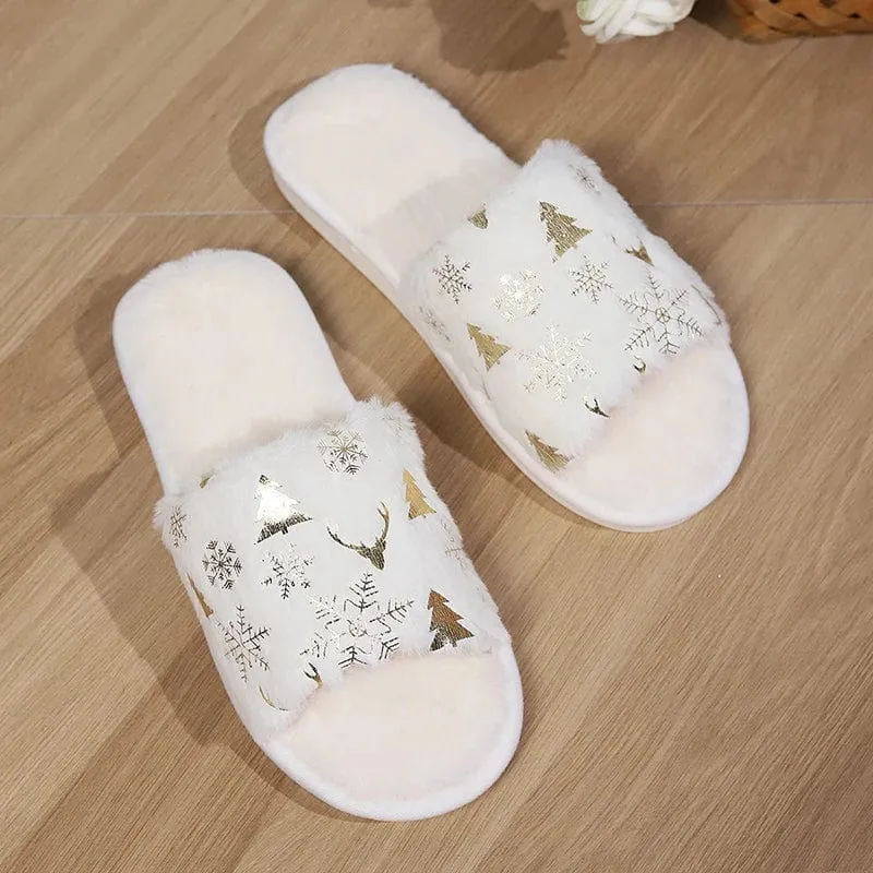 Mule Ouverte pour Femme - Edition Noel