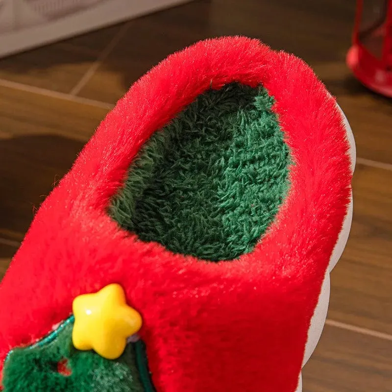 Chausson de Noel Femme - Sapin