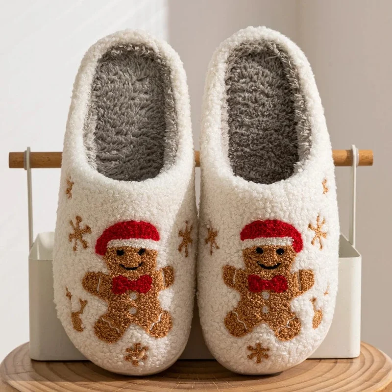 Chausson de Noel Femme - Gingerbread