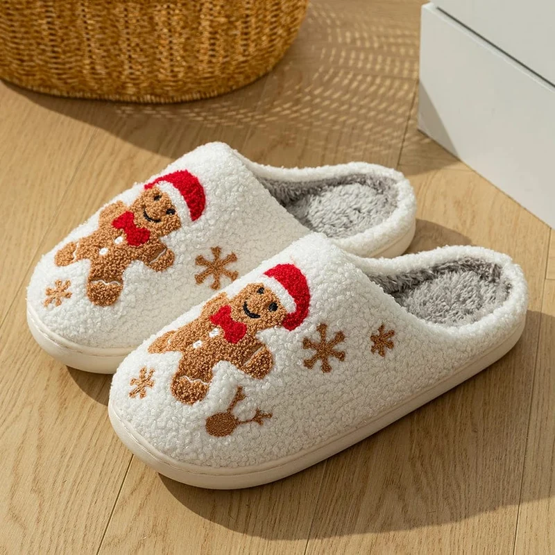 Chausson de Noel Femme - Gingerbread