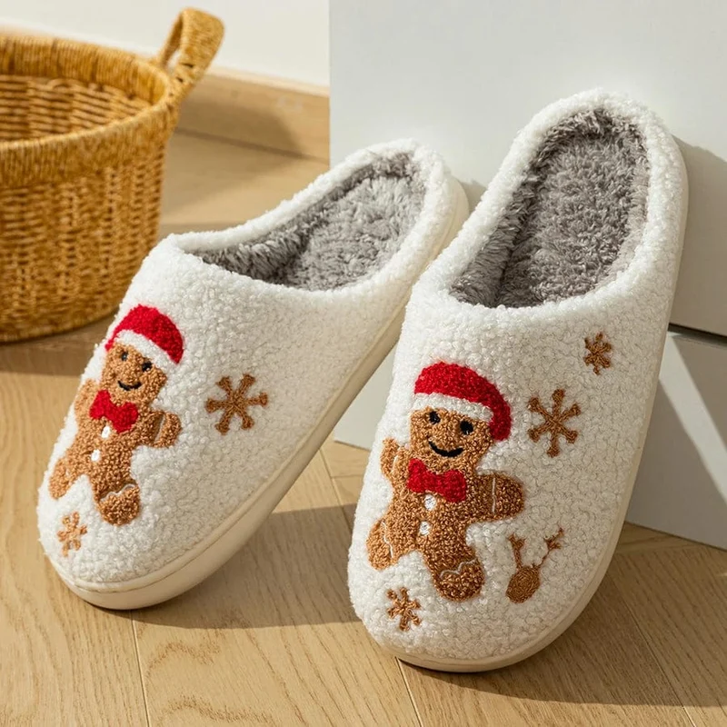 Chausson de Noel Femme - Gingerbread