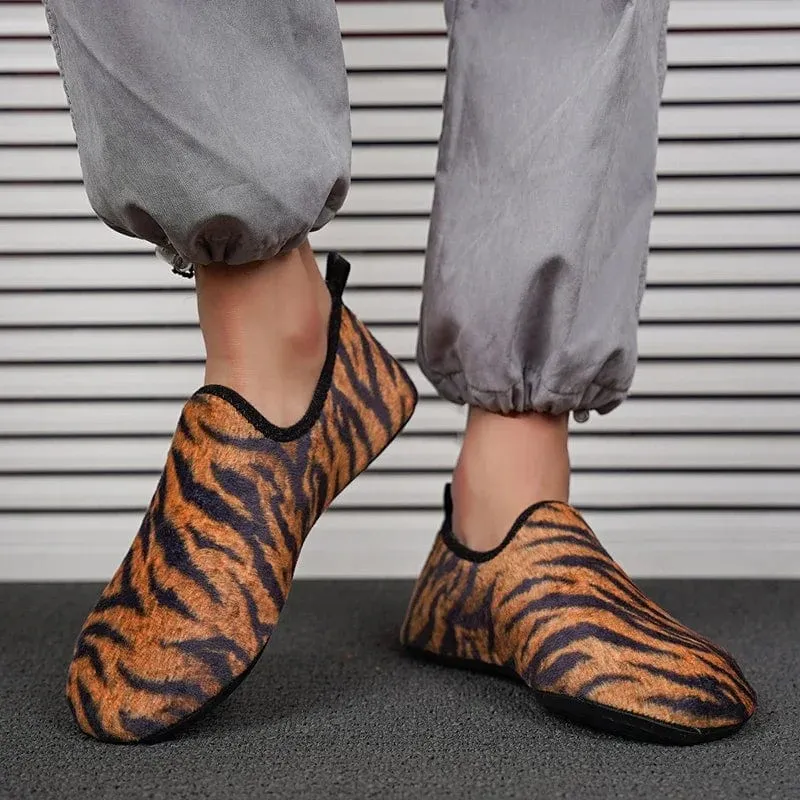 Chausson Moderne pour Homme - Zébré