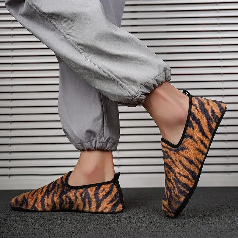 Chausson Moderne pour Homme - Zébré