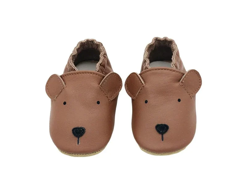 Chausson Cuir Bébé - Animaux