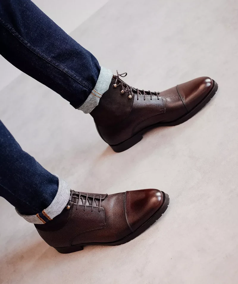 Bottines GRAHAMS Marron