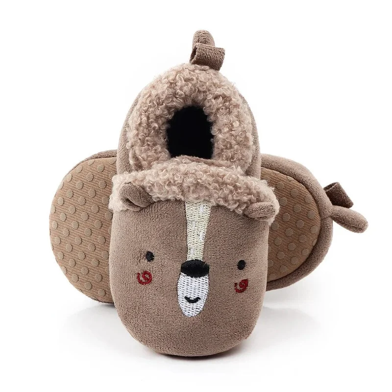 Chausson Fourré Bébé - Animaux