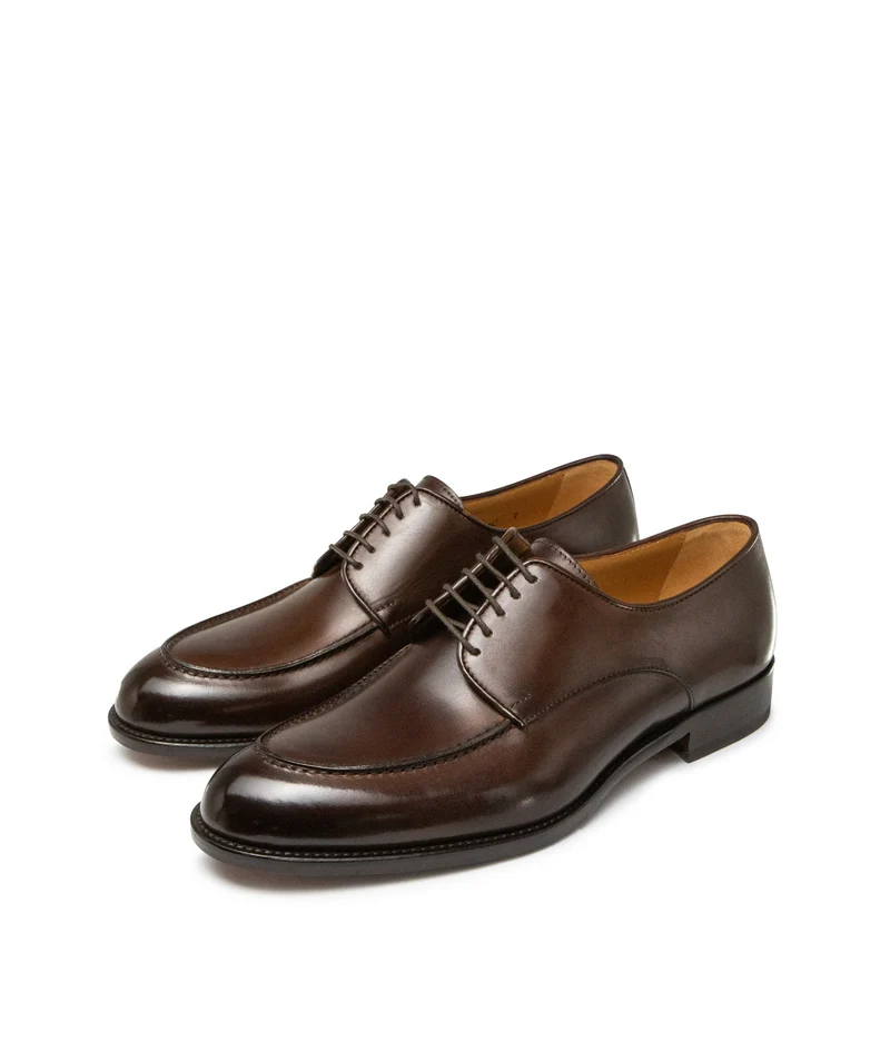 Derby MASSIMO Marron Patiné