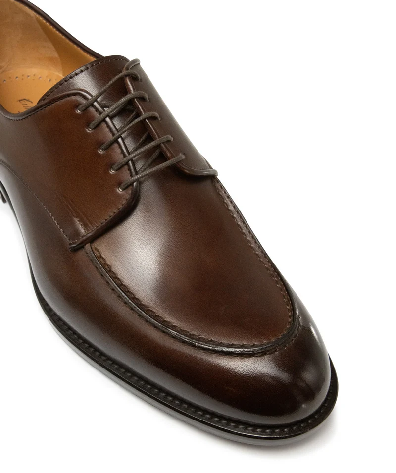 Derby MASSIMO Marron Patiné