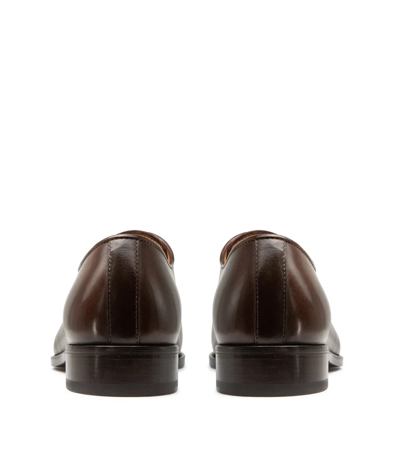 Derby MASSIMO Marron Patiné