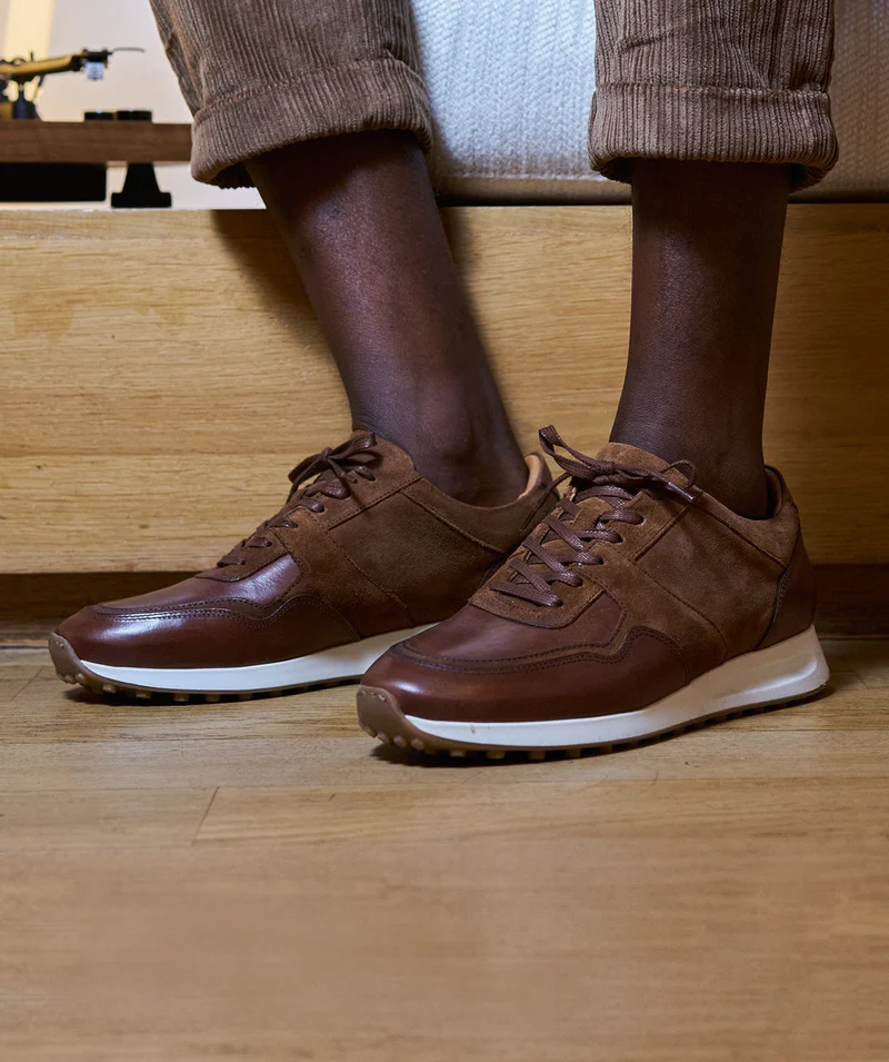 Sneakers SMITH Marron