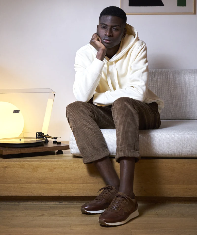 Sneakers SMITH Marron