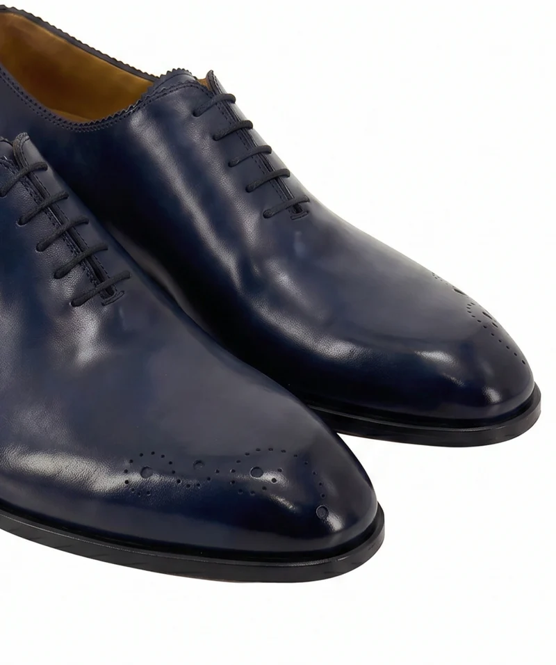 Richelieu OTELLO Bleu Patiné