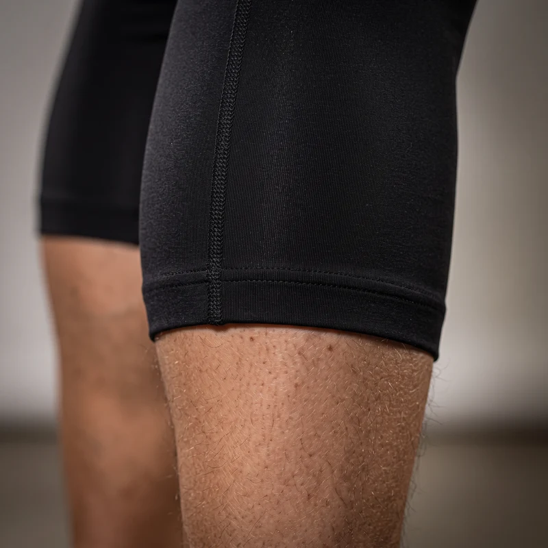 Collant de Compression Homme 3/4 - Noir