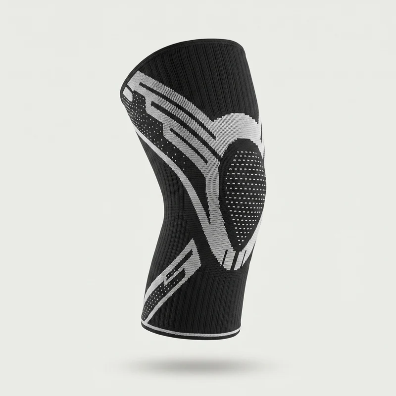 Manchon de Genou Compression à Ressorts Latéraux